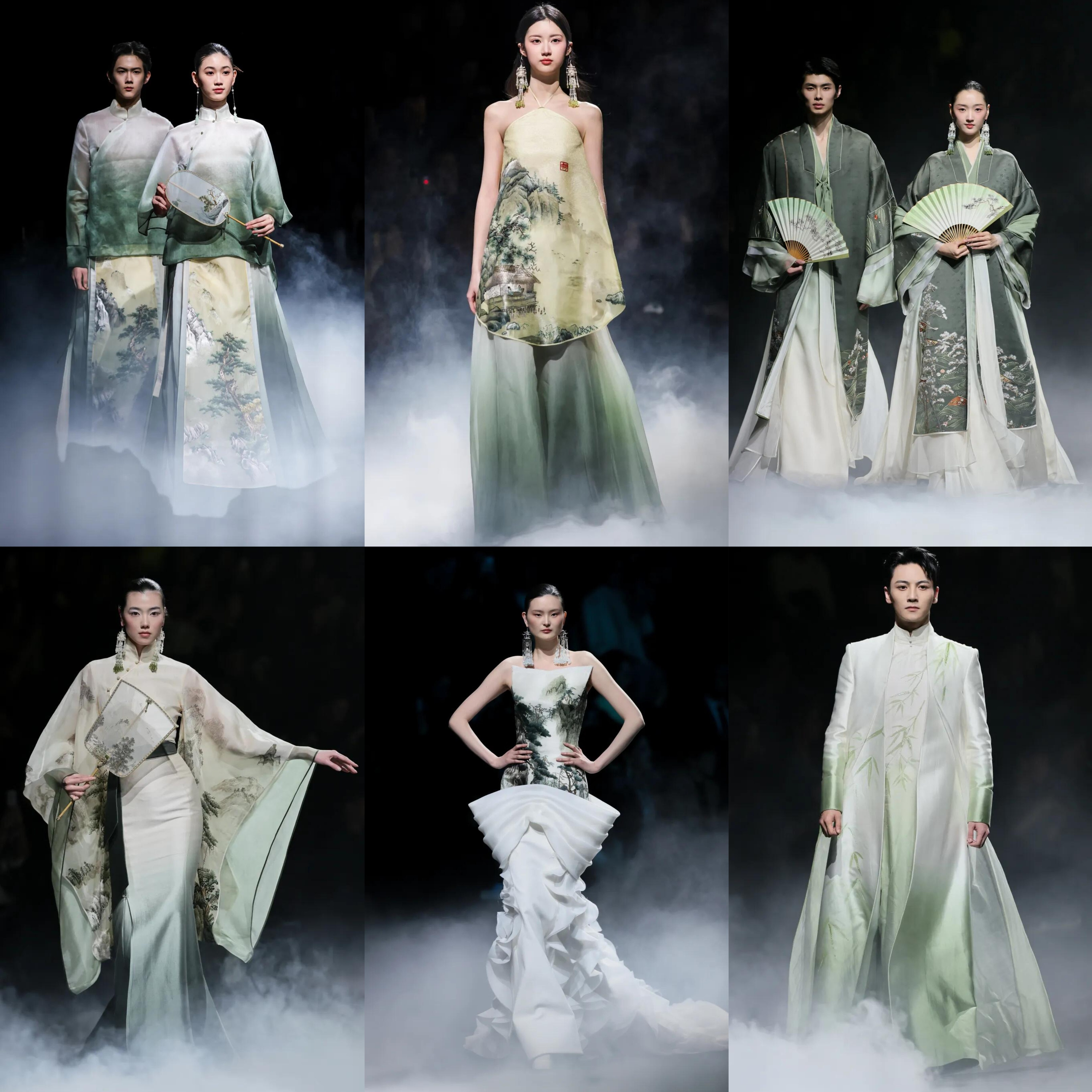 时装周中国国际时装周直击时尚幕后熊英·盖亚传说｜中国国际时装周开幕秀✨中国国际