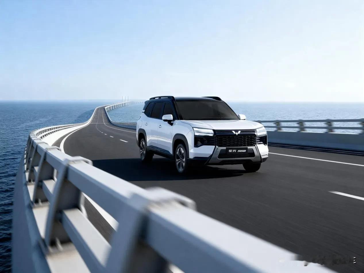 五菱再次打破行业底线，中型SUV+5/7座可选，最低只要6万多！看了五菱才线