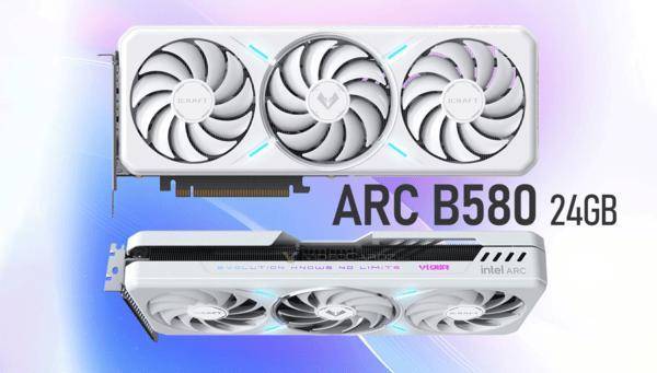 英特尔ArcB58024GB显卡认证曝光，或将成高显存游戏新选择？近期，业界