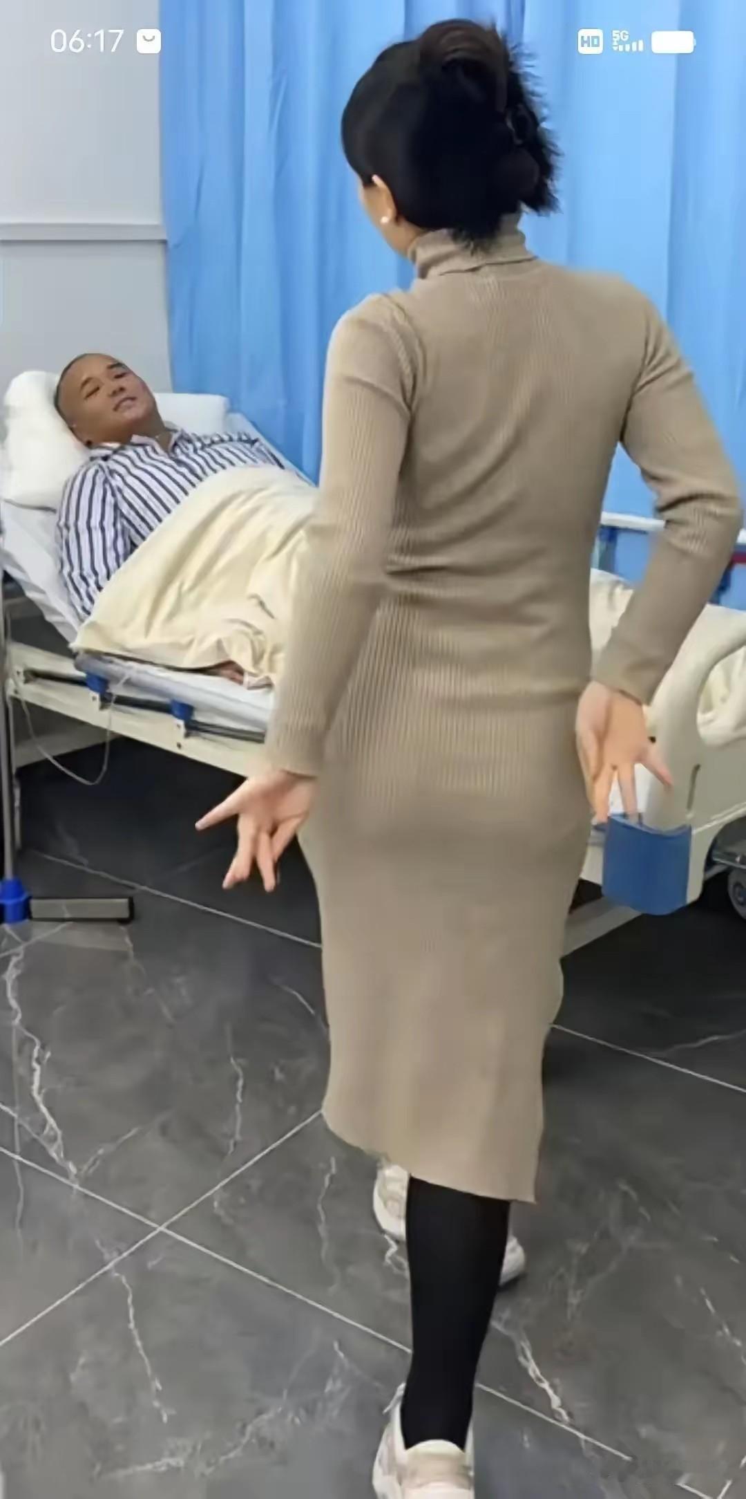 让人泪目！病房里，一个34岁的男人瘦得只剩骨头，还撑着坐起来，把怀孕六个月的老婆