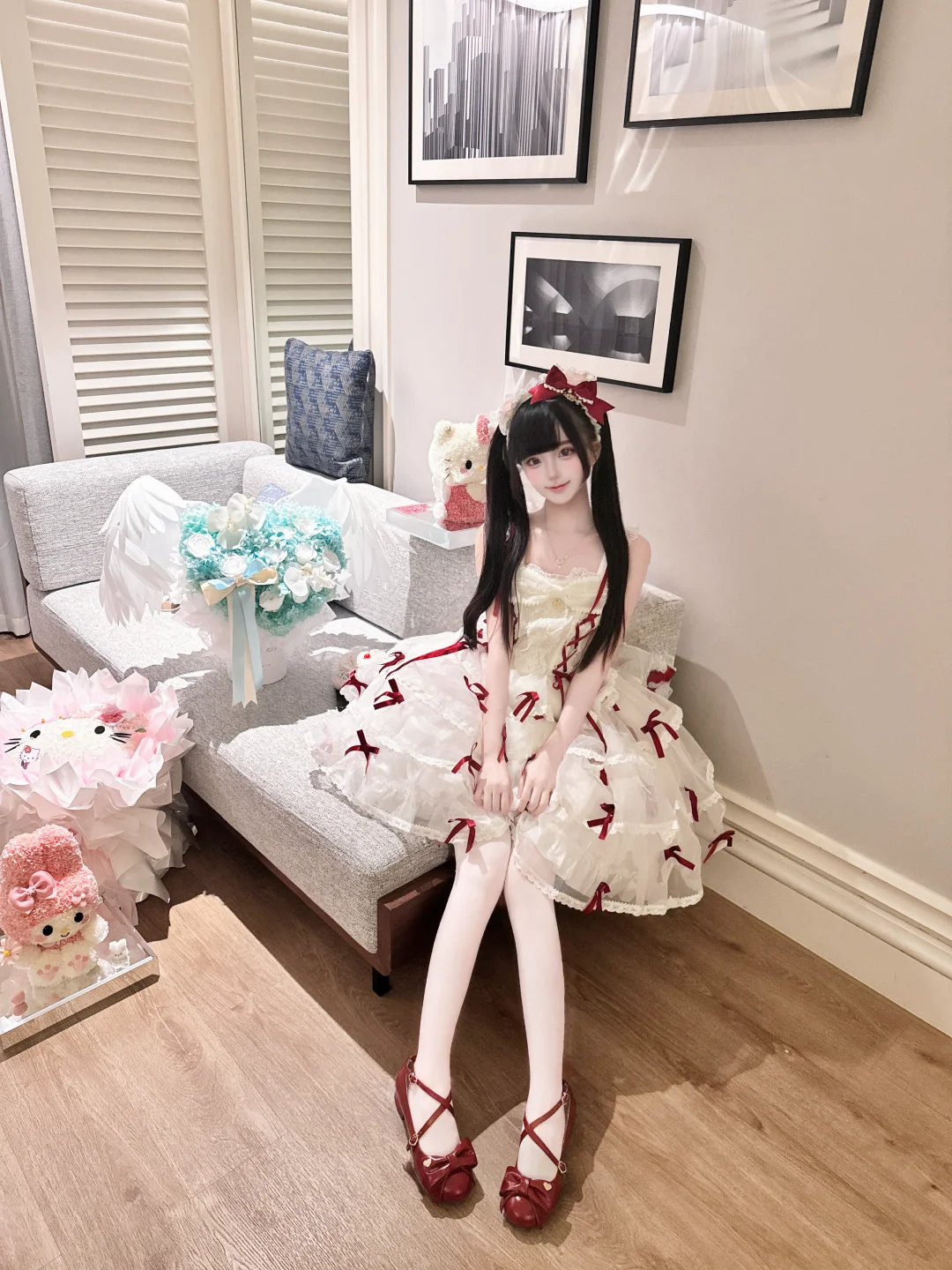 lolita搭配永生花咋样！