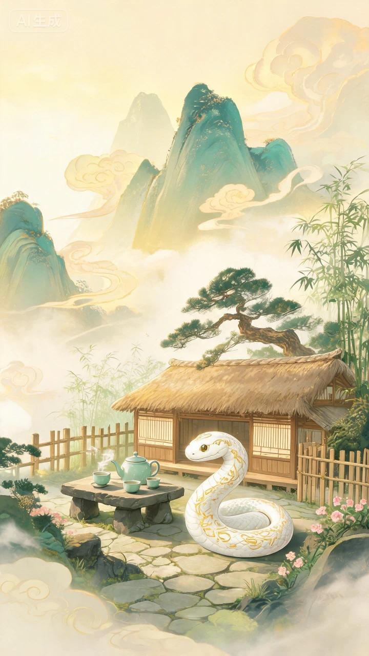 祝所有1965属蛇的朋友，平安健康，晚年顺遂，阖家有福！