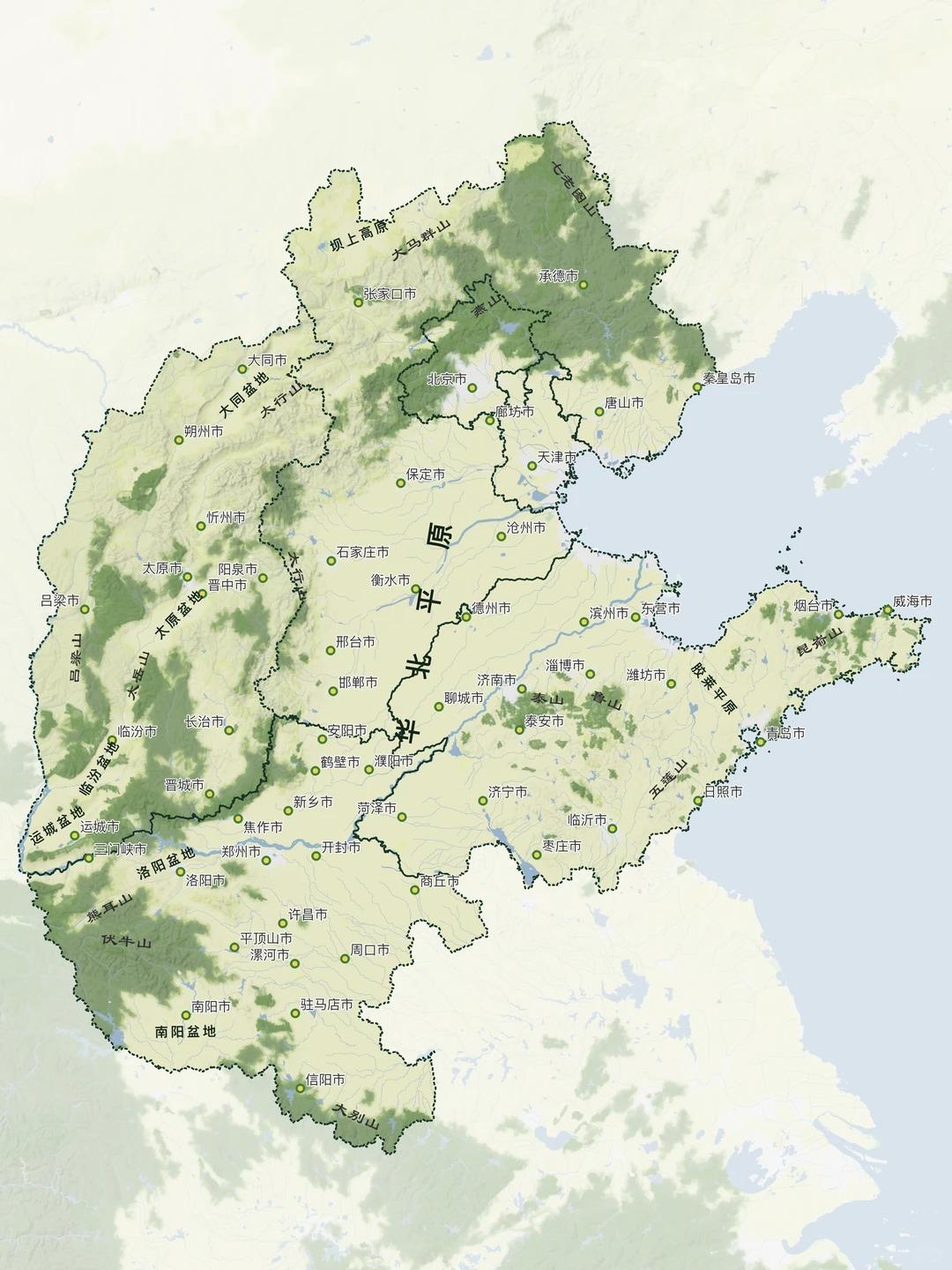 山东地处温带季风区，气候温润四季分明，在“山河四省”中综合条件确实得天独厚。山东