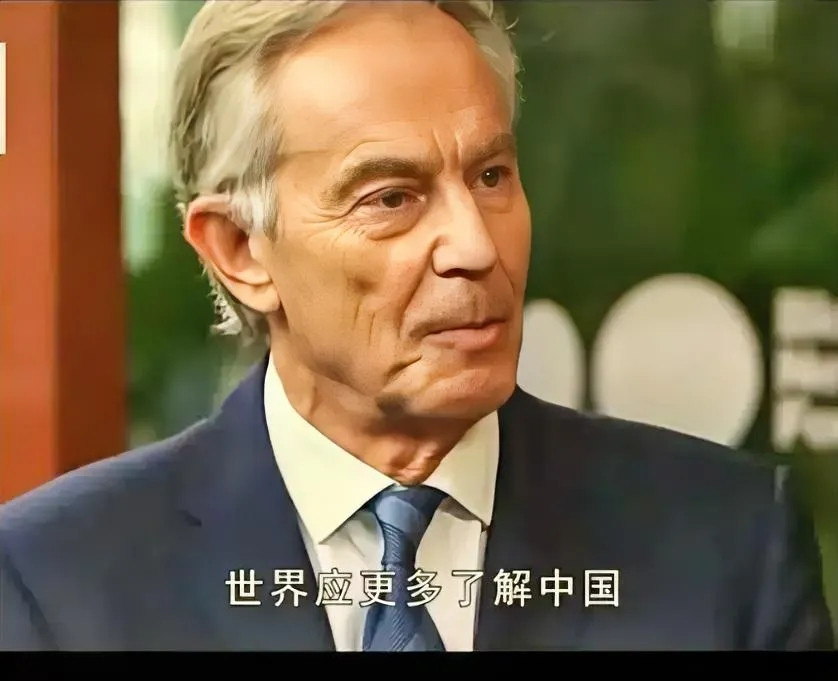 前英国首相布莱尔说，到2050年左右，世界上会有三个超级大国:中国，美国，印度。