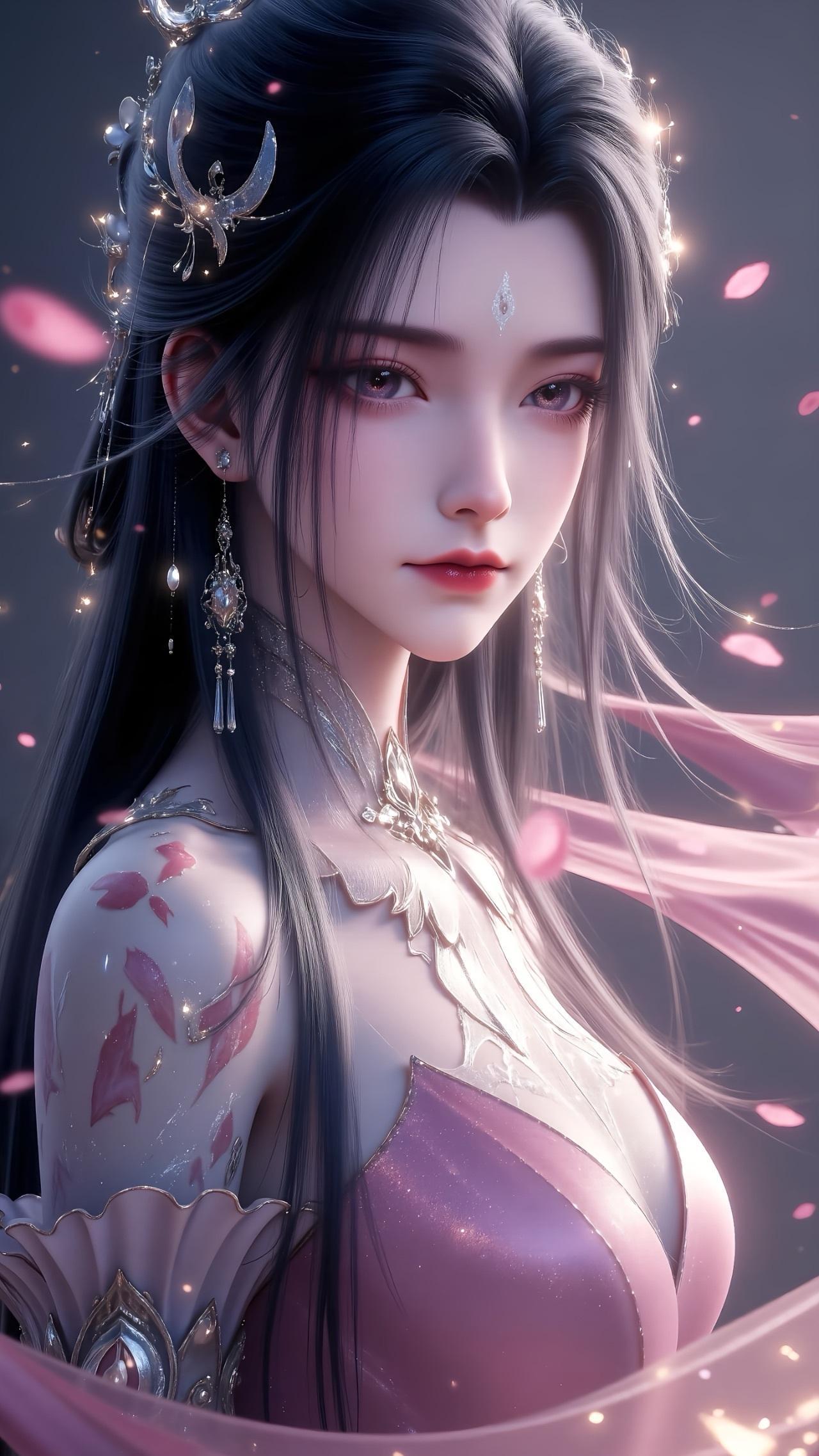 陆雪琪【精致美图】诛仙动画正面侧面背面，各个角度都无懈可击！