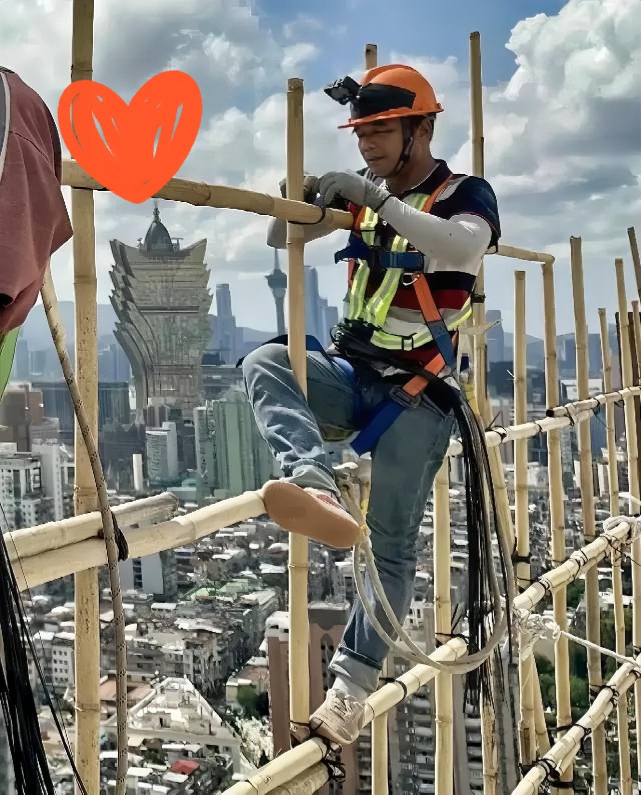 发达的香港为何还在用竹棚搭房？不是因为便宜，而是因为这是一门成熟的手艺，背后