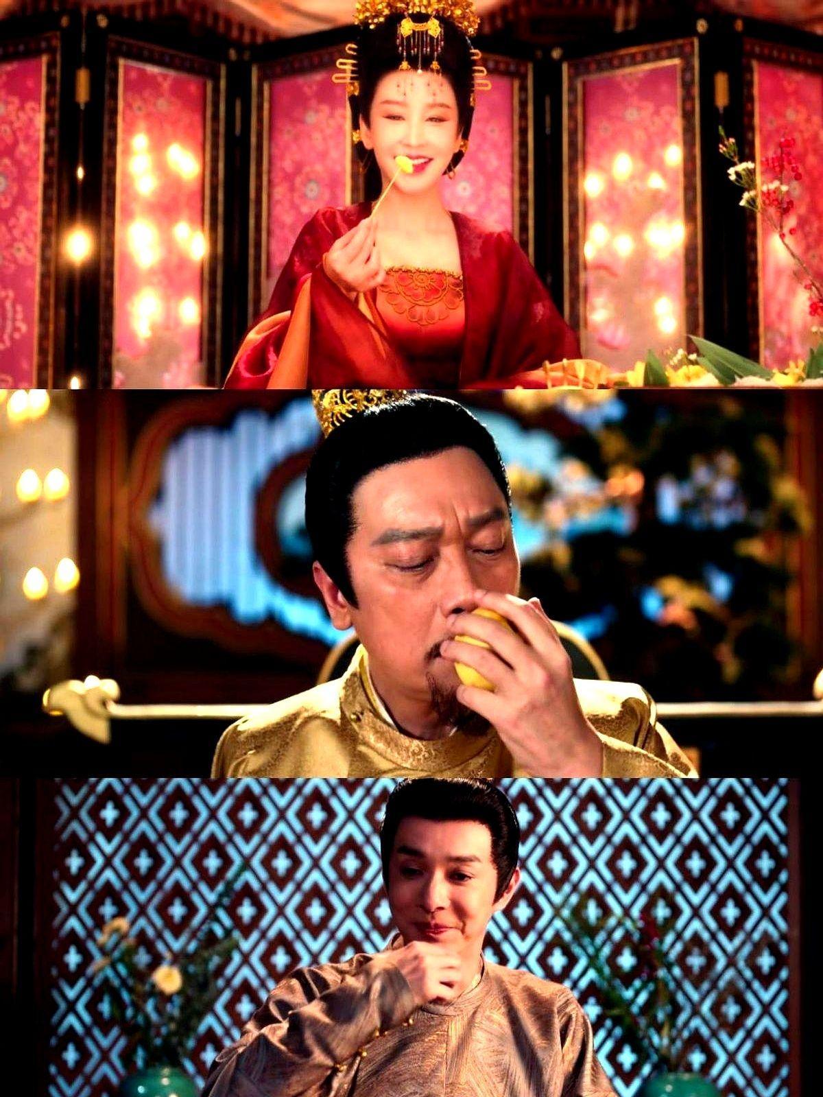 最近看《唐朝诡事录》，有人吐槽金桃那段隐喻太玄乎？啃桃vs切桃的细节，真的是编剧