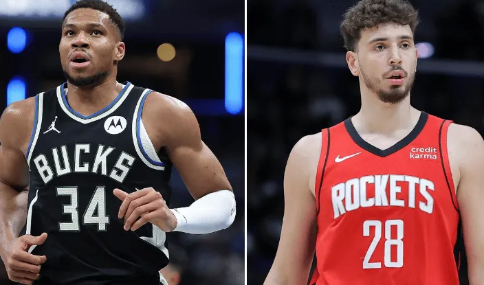 雄鹿球星扬尼斯-阿德托昆博相关的交易流言。“休斯顿火箭队有望成为阿德托昆博一个