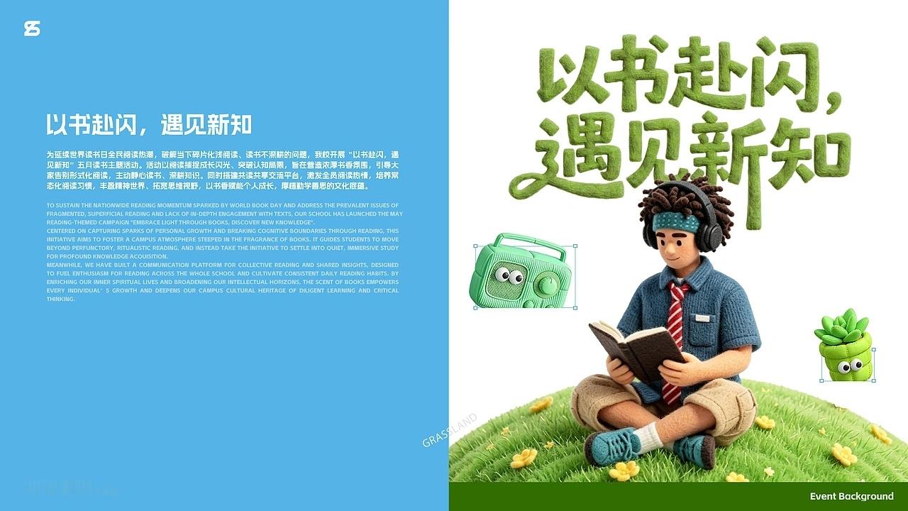 设计美学读书日活动设计by大淇daqi