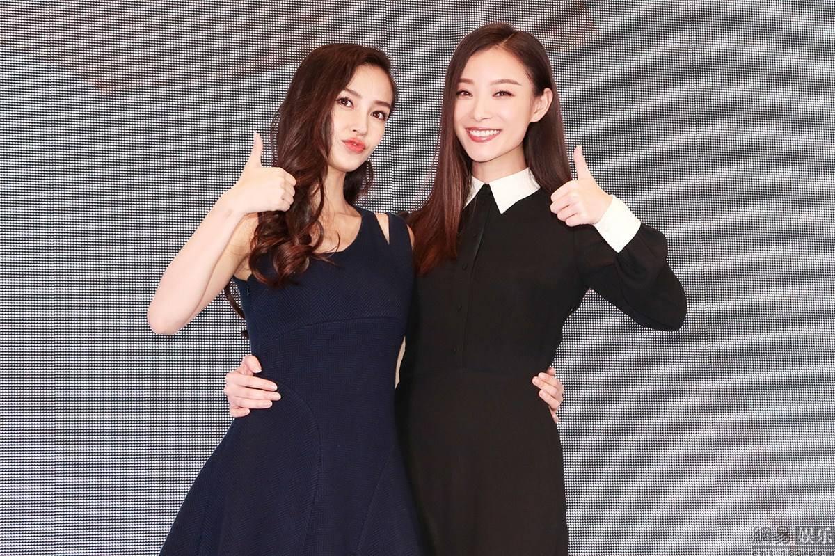 倪妮angelababy是姐妹情深 还是暗中较劲?