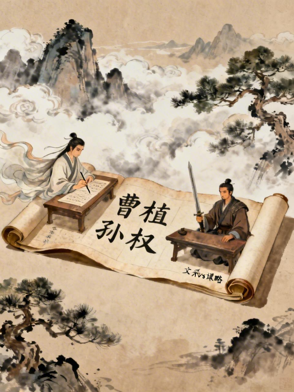 曹操喜欢曹植，也说过：生子当如孙仲谋，那二者谁更胜一筹？曹操私下偏爱曹植，单