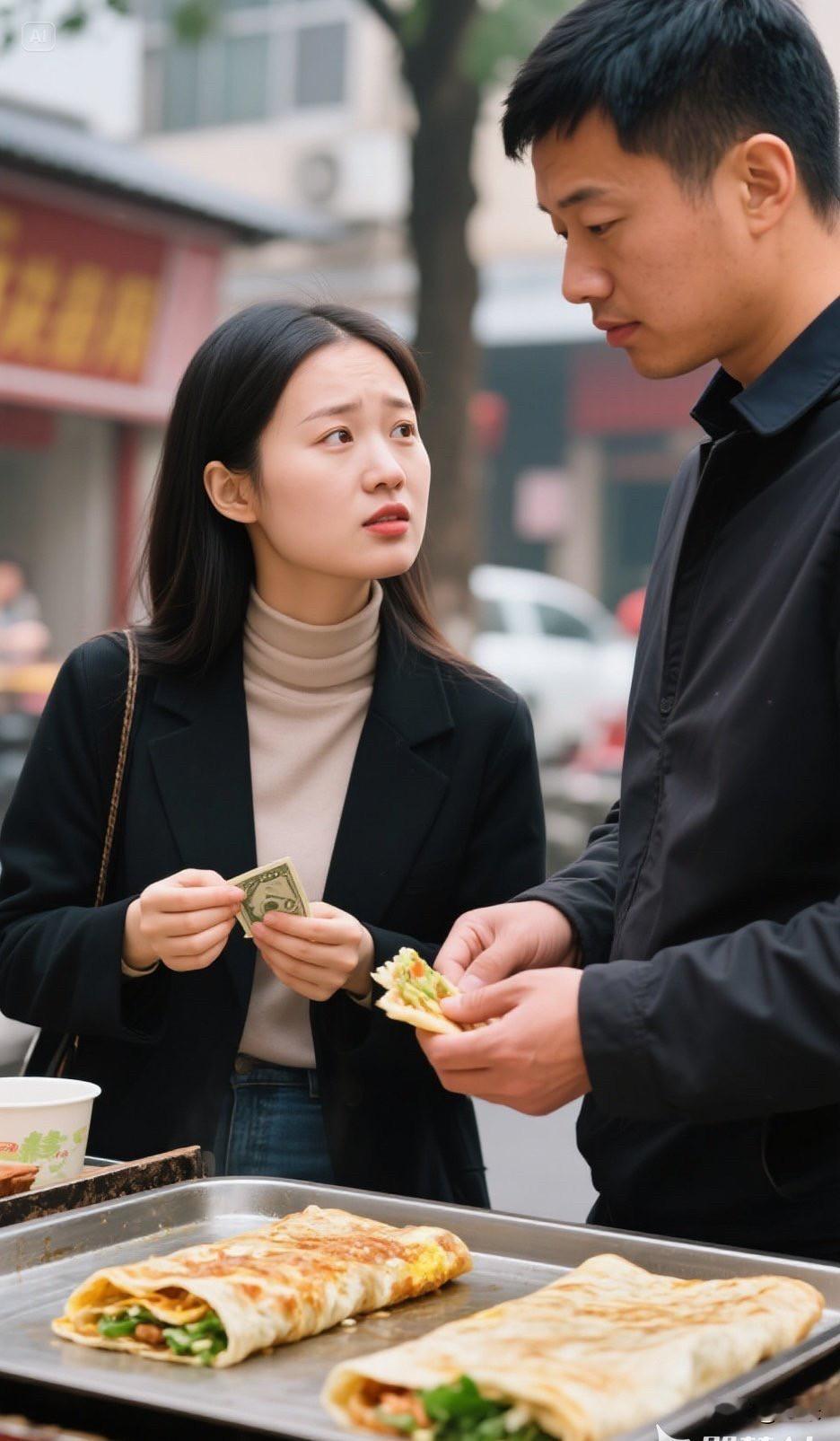 大家都看新闻了吗?5块钱，就为了5块钱吃个煎饼果子，失去一条鲜活生命啊，太可惜了