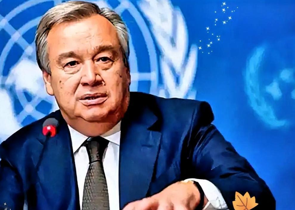 联合国秘书长古特雷斯这次终于不装糊涂了！直接在大庭广众之下，给东方大国的抗战历