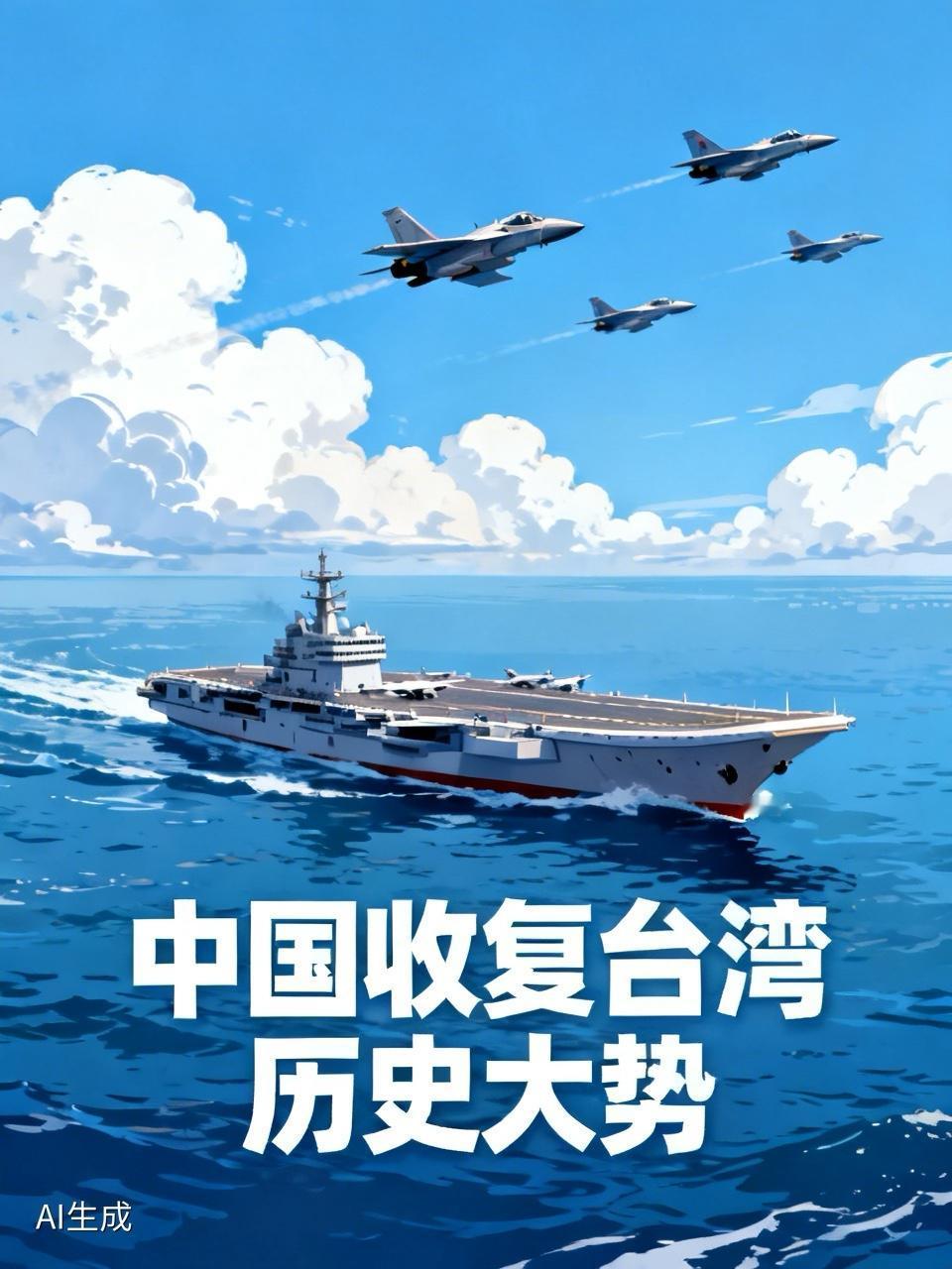 中国已经做好收回台湾的准备中国收复台湾是历史大势，如今咱们真的已经做好了十足准