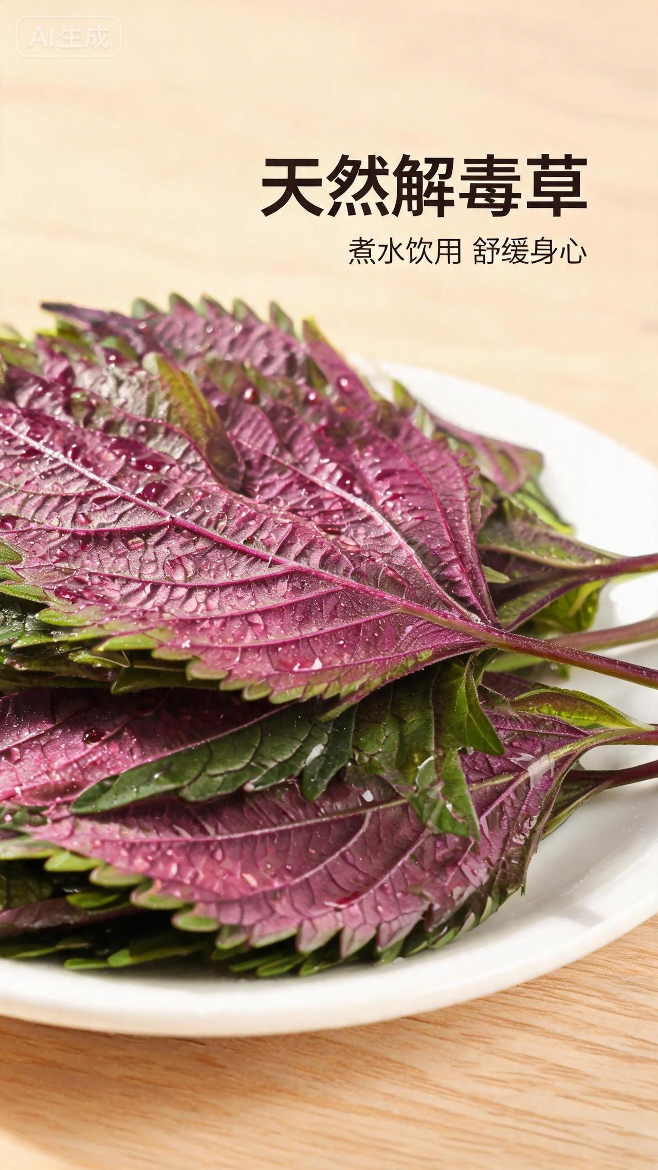 一片紫苏叶“天然解毒草”煮水喝，身体悄悄变轻松，两千年前的“解毒草”华佗用它救人