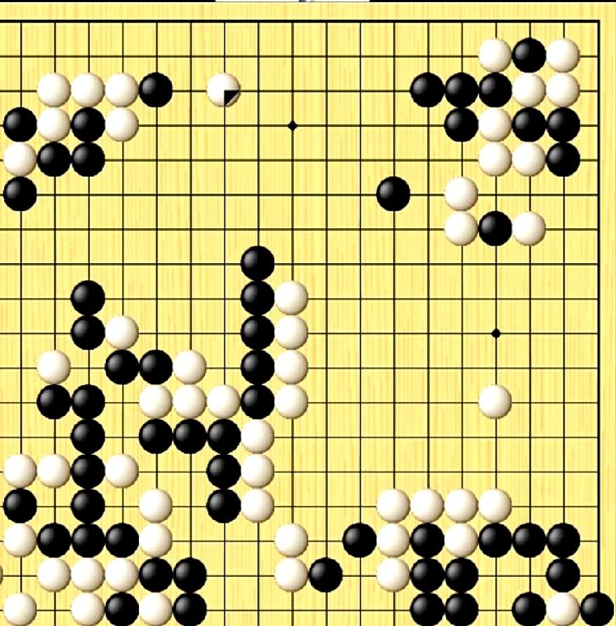 就是说黑棋要了右下角农心杯三国擂台赛里，中国棋手杨楷文没听AI建议跑边上