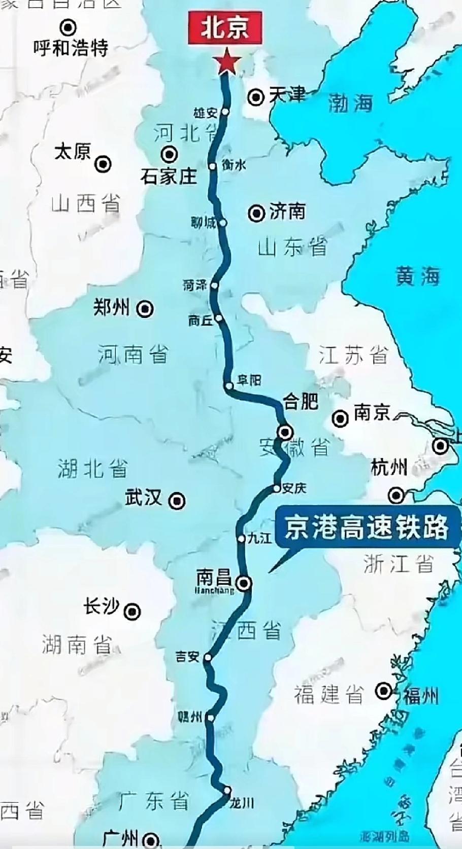 南昌与广州缘分太浅，与深圳比较亲!和合肥、雄安、商丘、阜阳、赣州等这类千万级人口