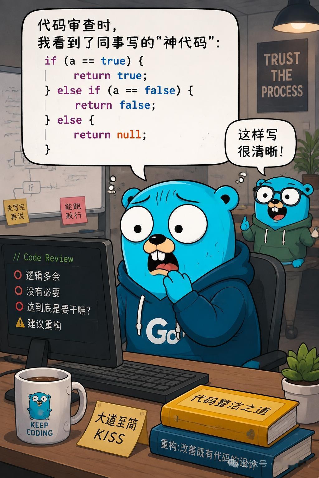 代码审查时，这些神代码特么让我无语。当我看到时候，我盯着屏幕看了3分钟。然后