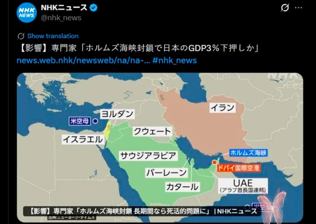 中东一打，日本这波是妥妥的血亏！中东那边打得热火朝天，结果日本居然在旁边痛