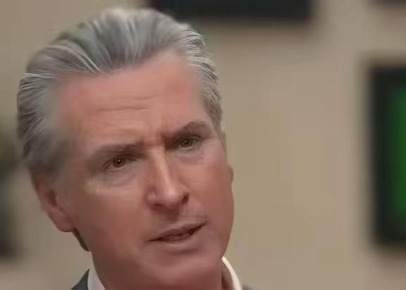 最近美国政坛彻底热闹了，加州州长纽森在一档专访里，直接戳破窗户纸：现在美国有两个