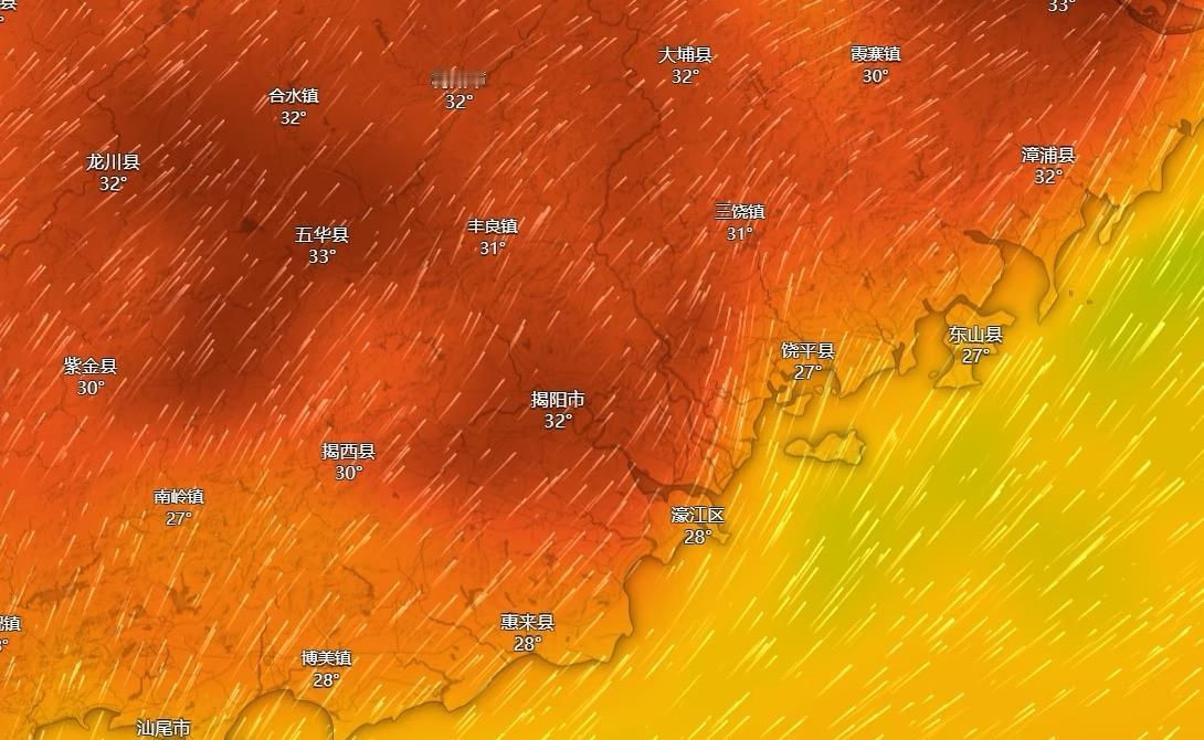 冷空气一退，潮汕要直接入夏咯。昨天那阵雨虽大，但现在天开始放晴，风也换成暖的。接