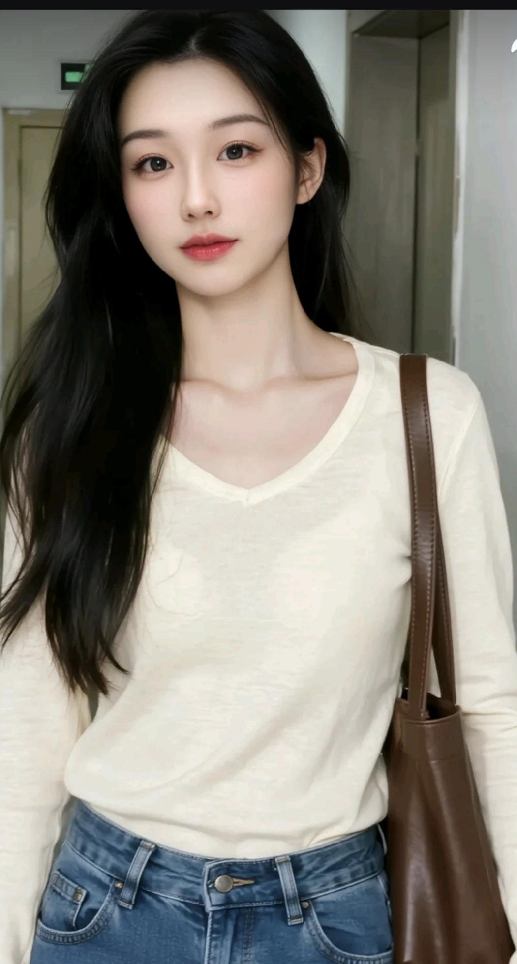 19岁的长沙姑娘陈欣妍，一个人背着包爬八达岭长城，到了好汉坡的时候，认真念