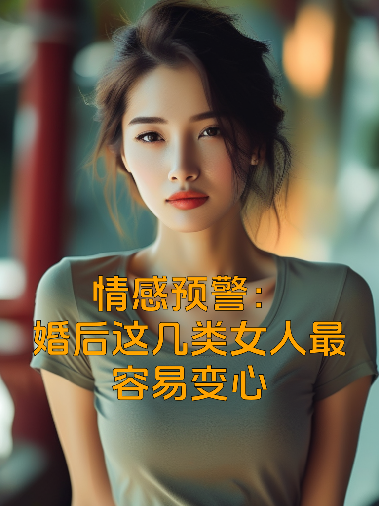 情感预警：婚后这几类女人最容易变心