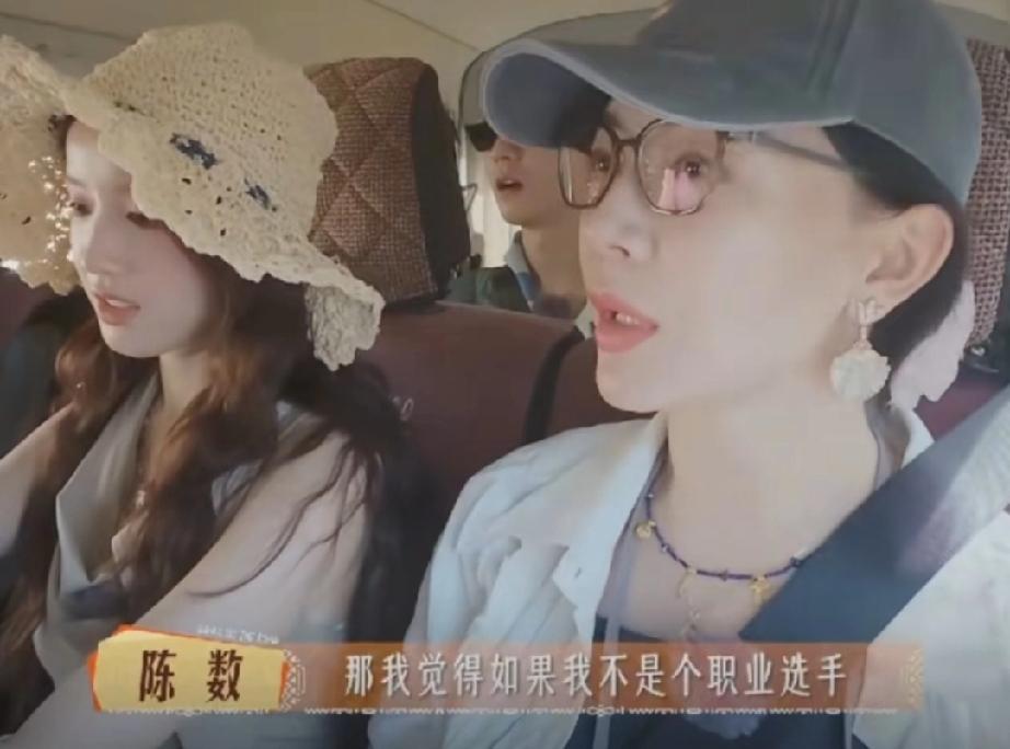 陈数，说了真心话陈数连续几季拒绝参加《浪姐》，她说:“如果我不是一个职业选手我