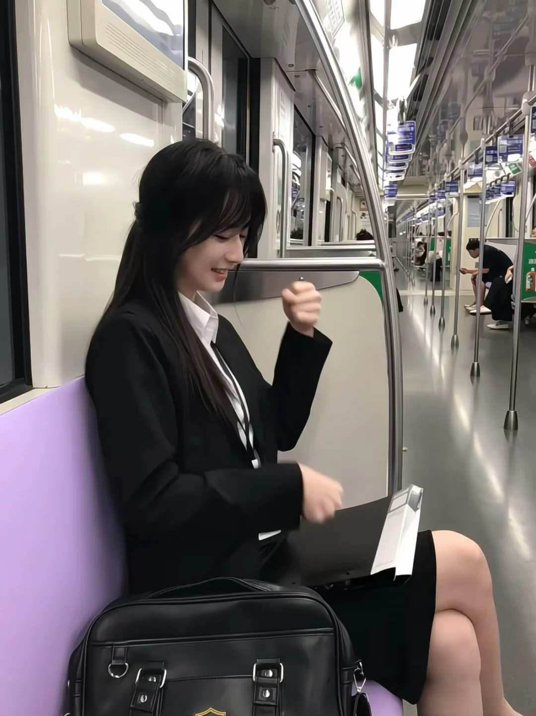 糟糕地铁坐反啦！！！#社畜