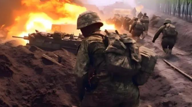 ​手下留情！俄军并没有对乌军任何的残忍的杀戮，这时候他们给他们一些生存机会，在库