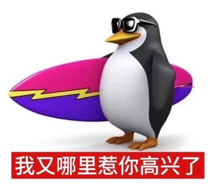恶俗企鹅表情包太好用了​​​​