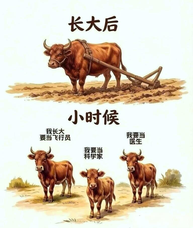 长大后