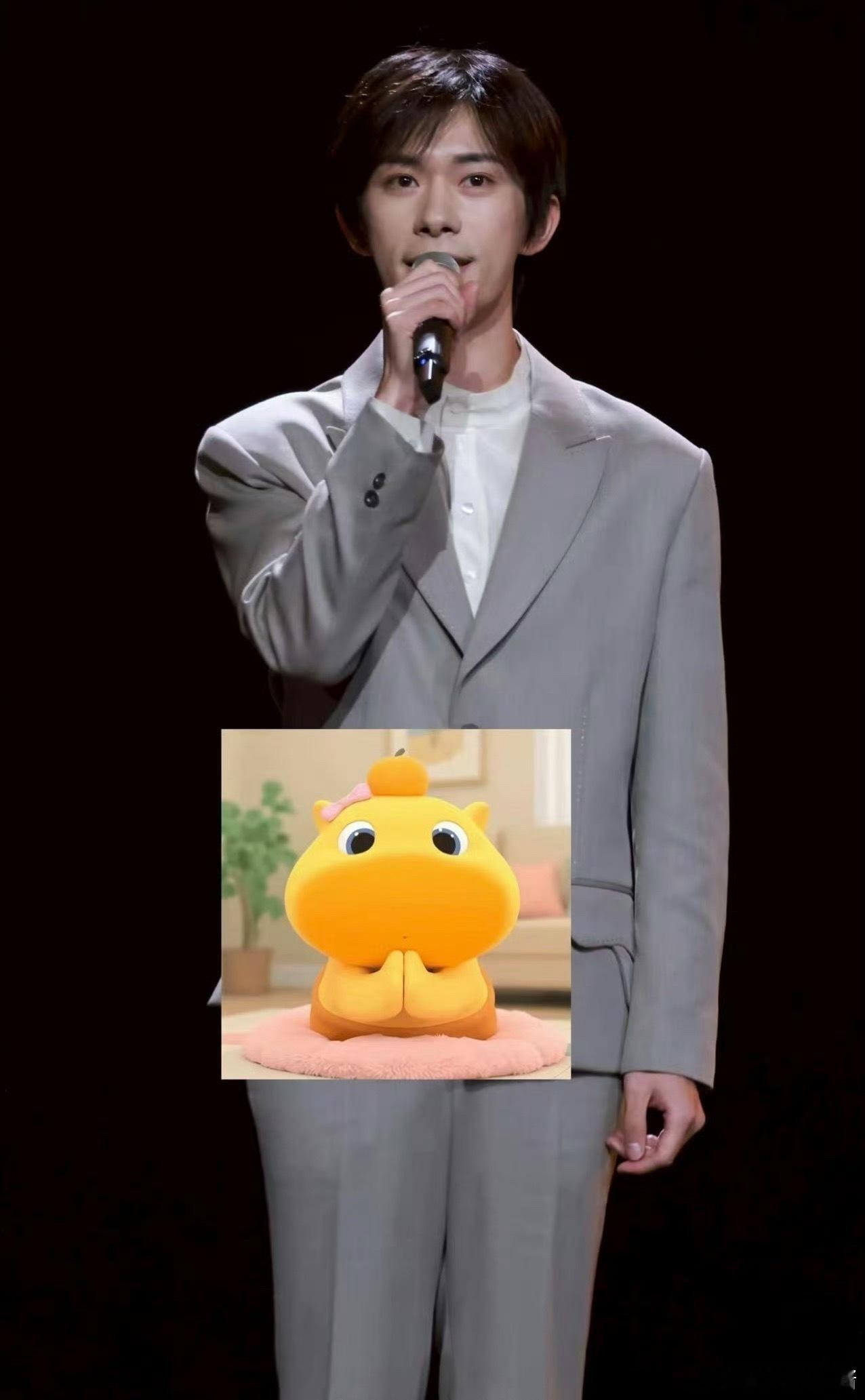 易烊千玺造型易烊千玺今日晚会造型好邋遢，人看起来也很老气