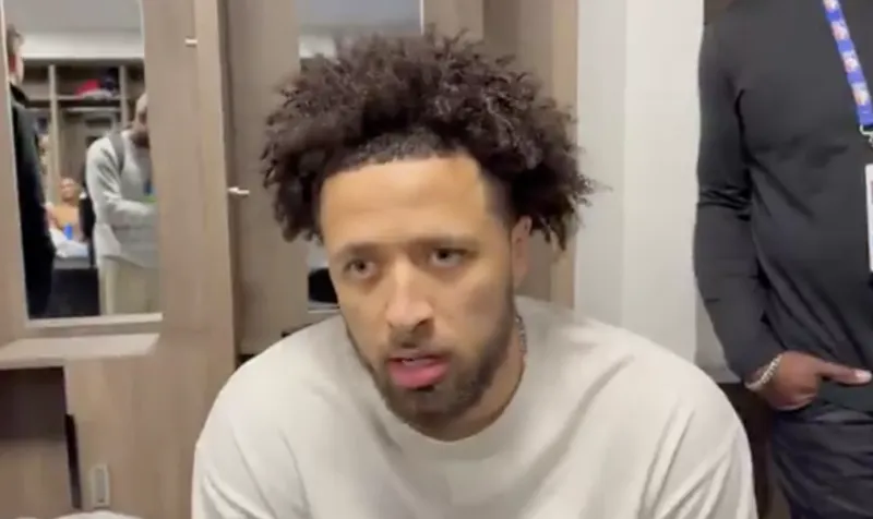 NBA常规赛活塞118-100战胜黄蜂。活塞球员凯德-坎宁安在谈到活塞队本赛