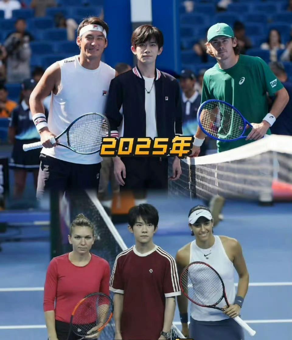 随着网球的商业化愈演愈烈，大明星到场助阵会越来越多，面向球迷的活动也越来越多。