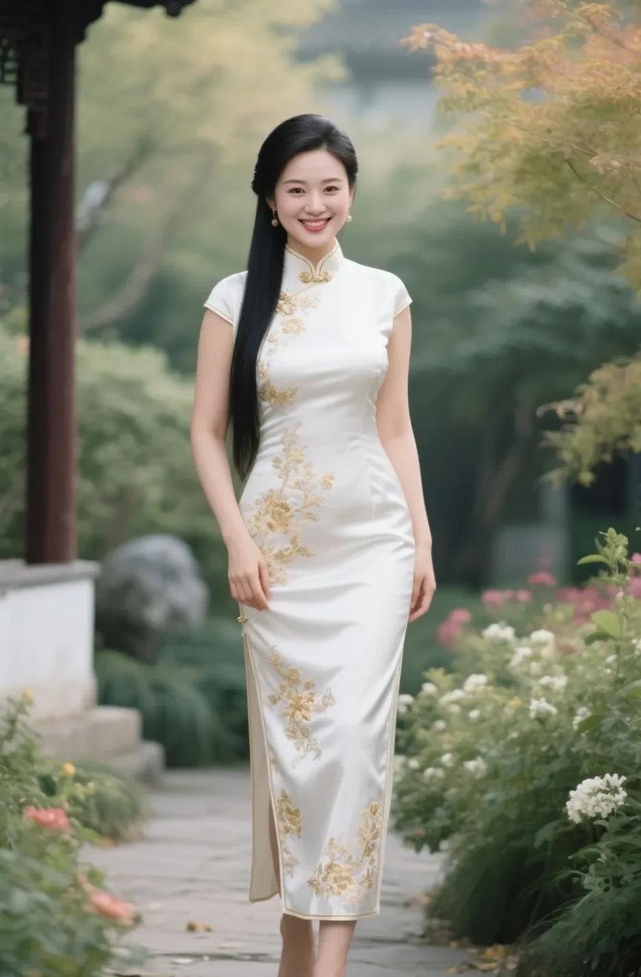 如何把旗袍穿出自己的气质