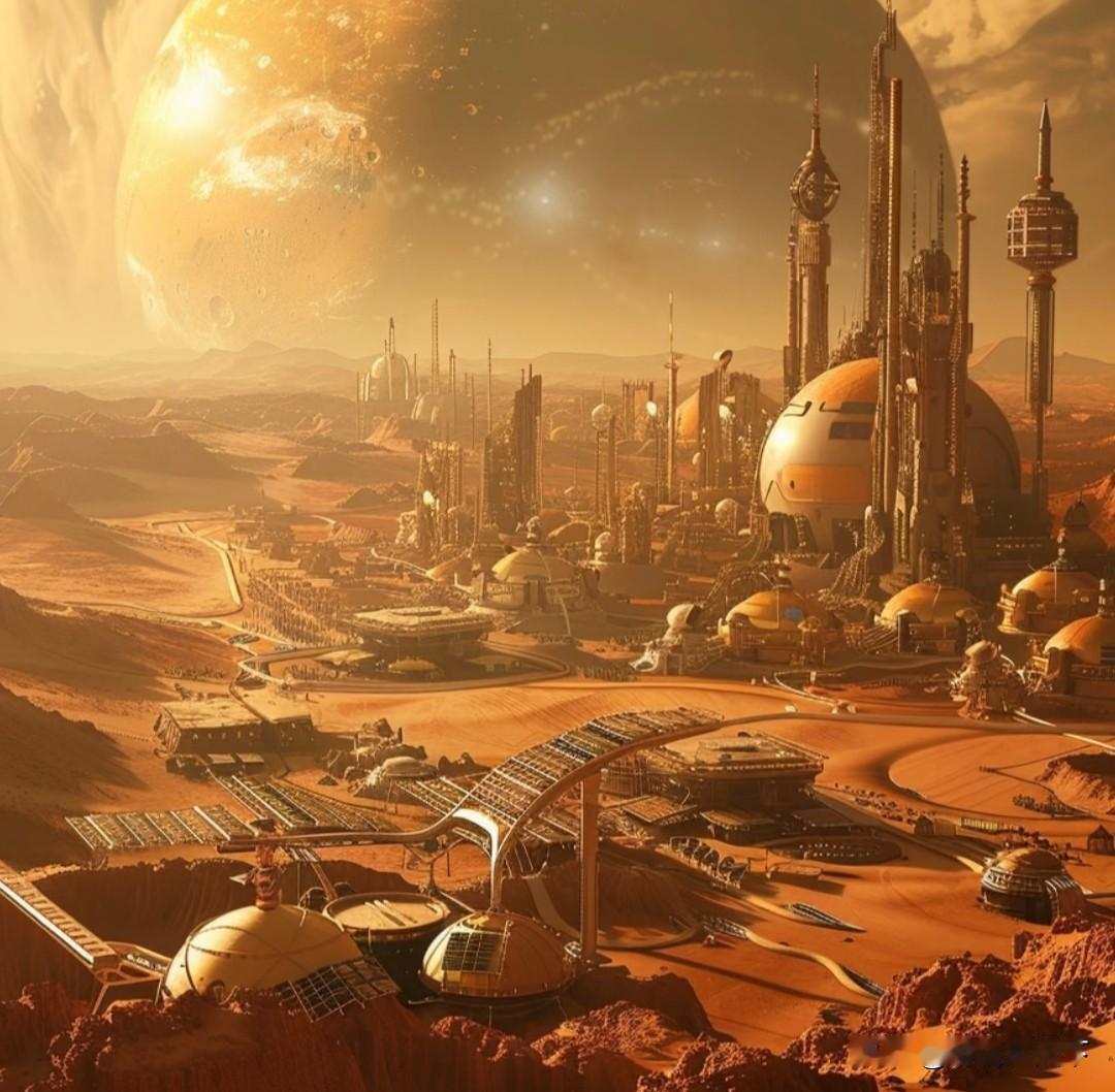 如果马斯克要是能在火星建造一个百万级别的人口城市，他现在万亿级别的身家，也只不过