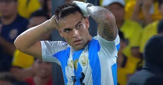 🇦🇷阿根廷在厄瓜多尔失利：国米球员劳塔罗出战超过一小时。玻利维亚进入附加赛