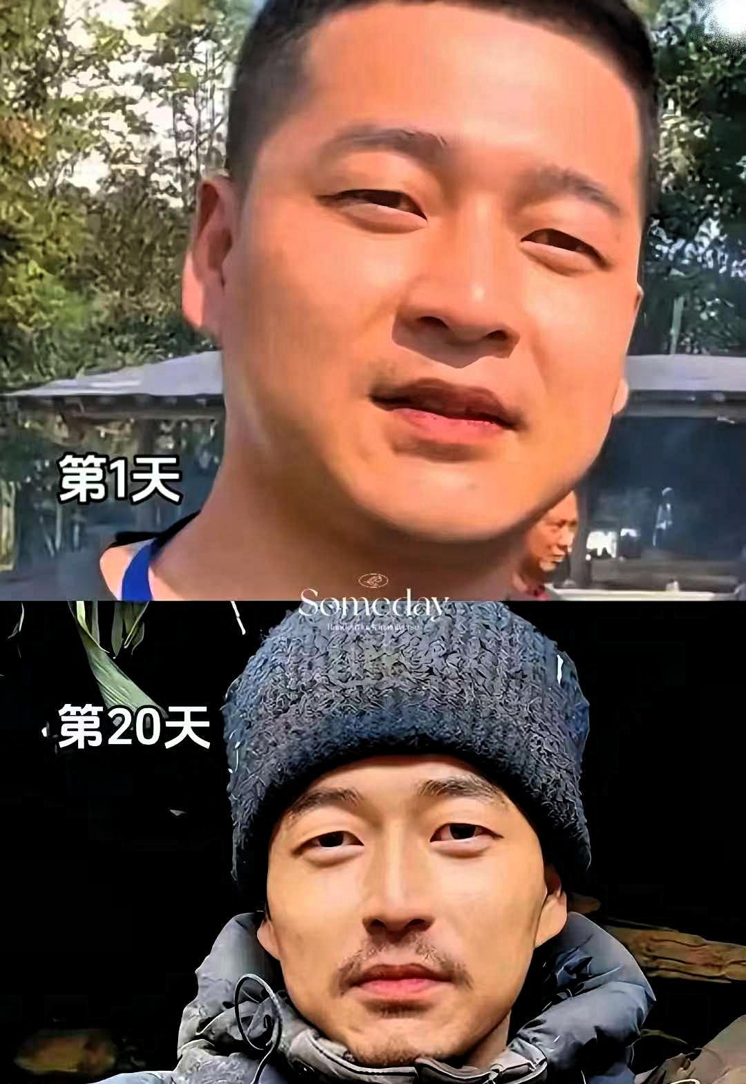 荒野求生的这位大哥告诉我们减肥真相190斤的体重,在野外生存19天后减了50