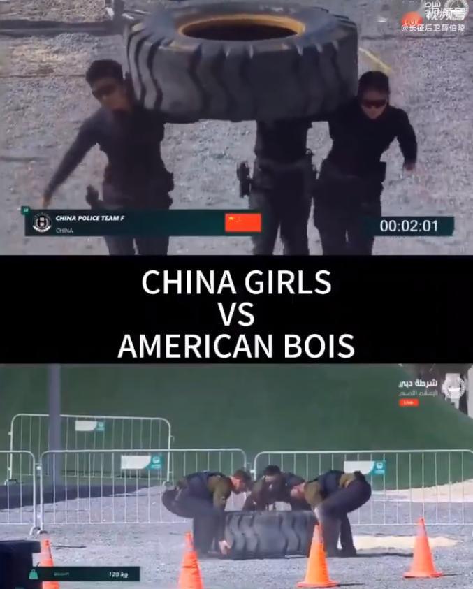 刚刷完第七届阿联酋全球特警挑战赛的全程视频，越看越热血，越看越扬眉吐气！中国