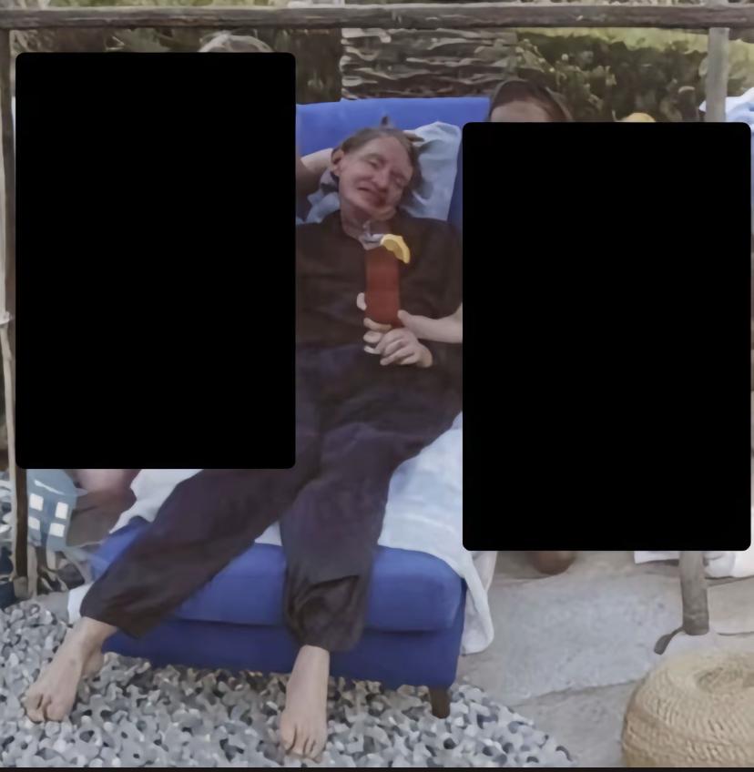 爱泼斯坦案更多的图片曝光，霍金去干什么东西，他又不能动！有意思的是，此次公布