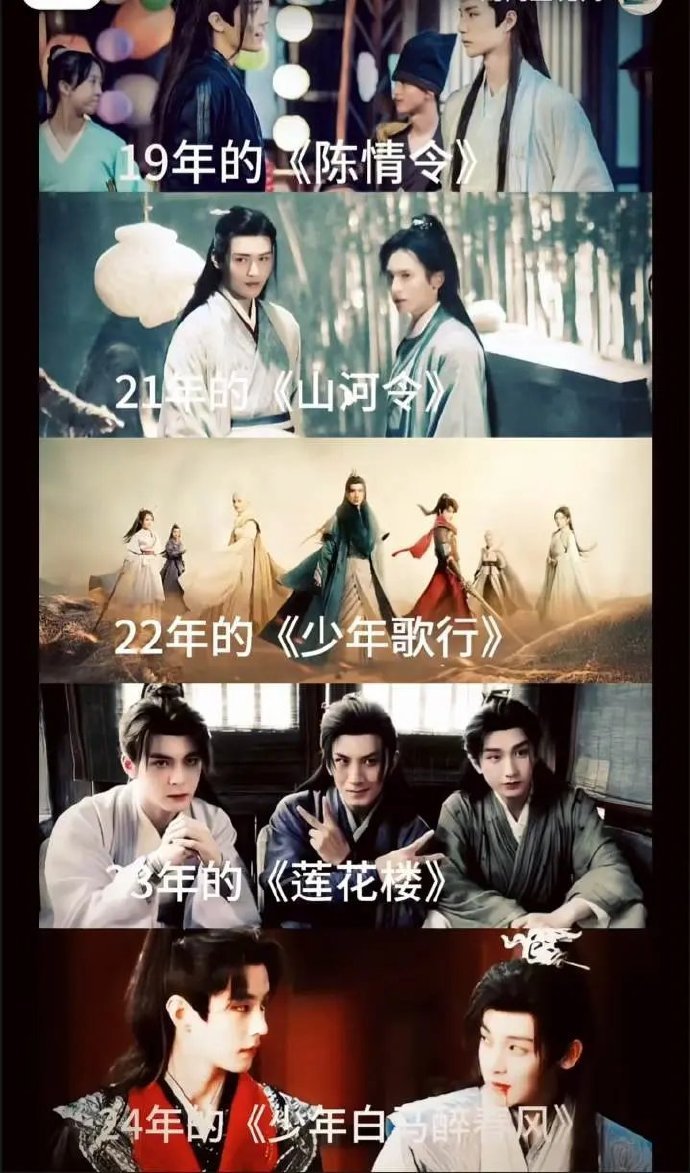 看这五部的都是同一批人吧……​​​