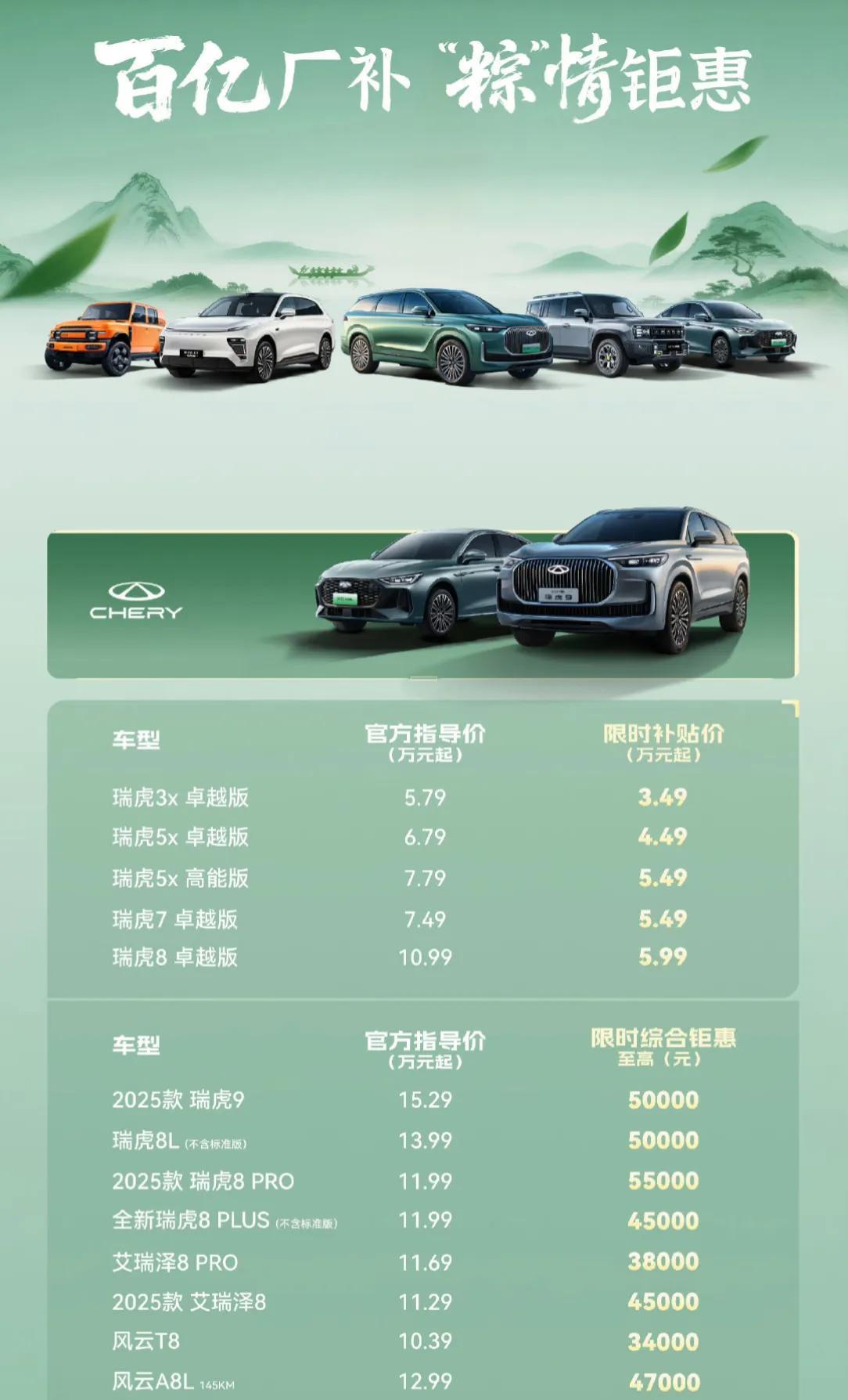 奇瑞正面硬刚比亚迪，3.49万买一辆SUV🤑还是你猛，清仓式价格战。面对比