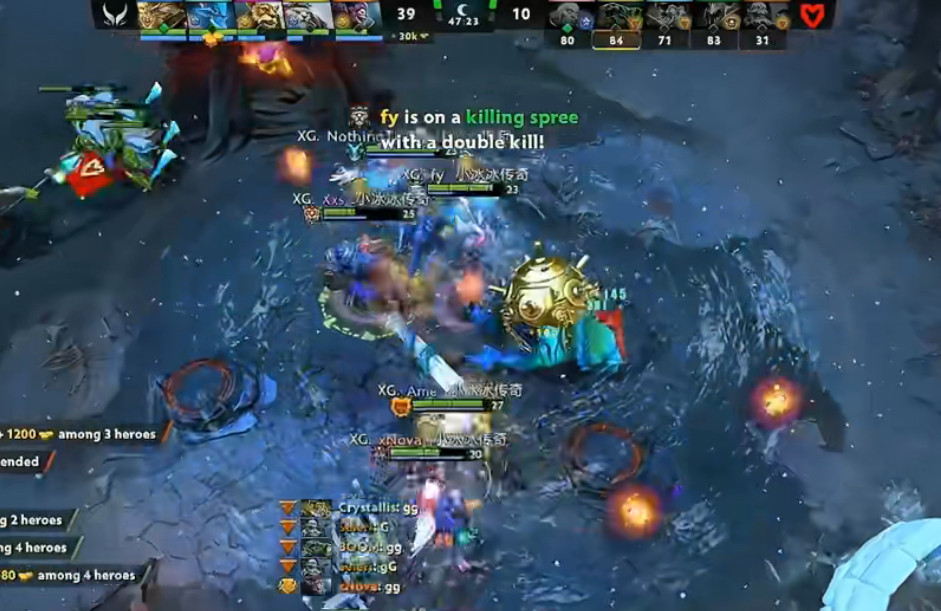 XG让一追二翻盘Mouz晋级ESLOne伯明翰站六强，这决胜局阵容选的没毛病选