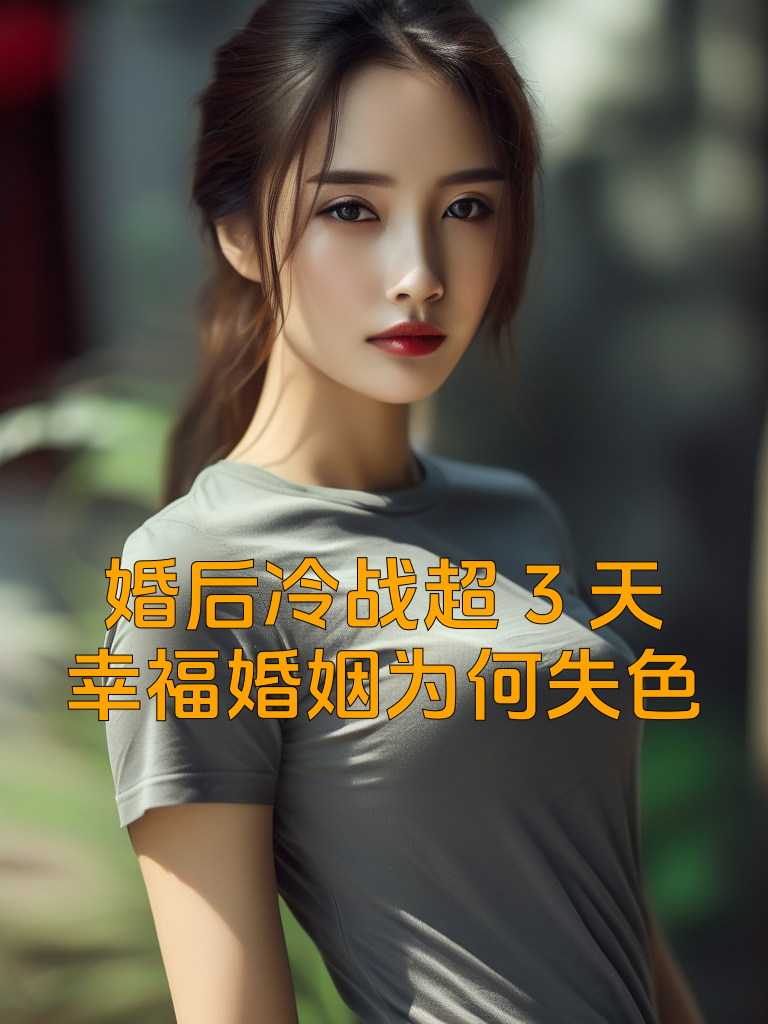 婚后冷战超3天，幸福婚姻为何失色