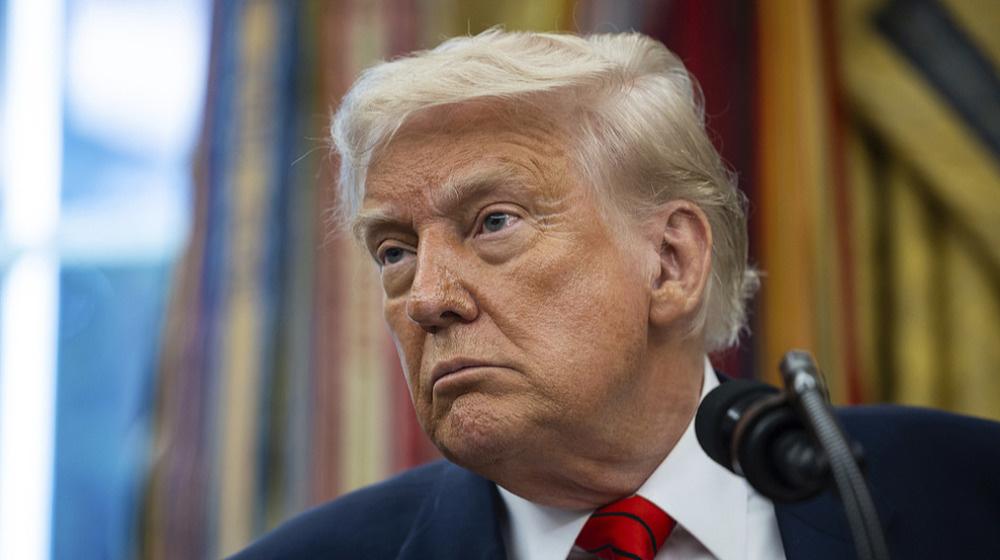 当地时间3月17日，美国总统特朗普在白宫讲话中表示，伊朗两名高级官员“已被清除”