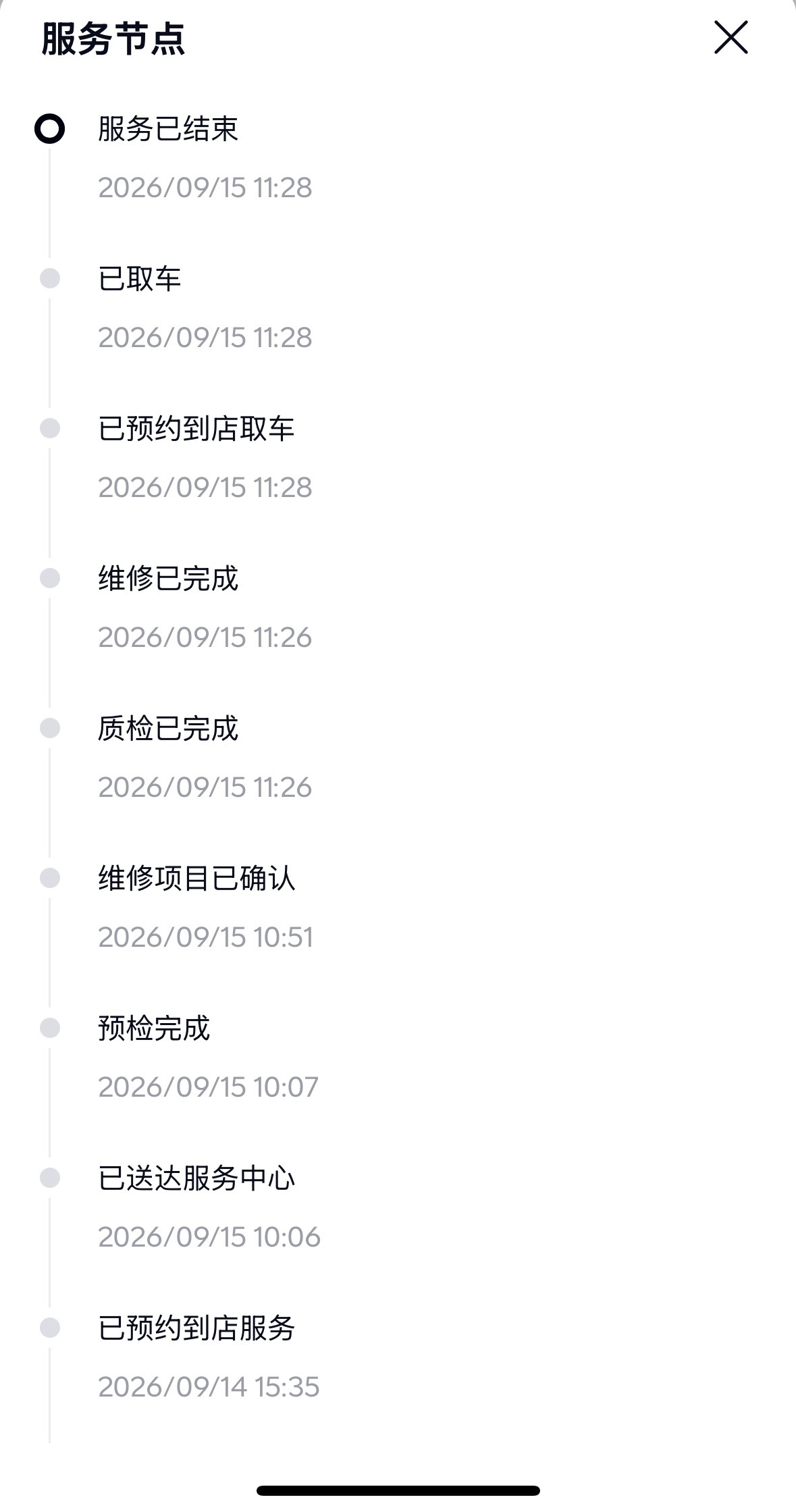 在安庆蔚来店把乐道L90的超声波雷达修好了，速度相当快，前后不到1个小时。前几天