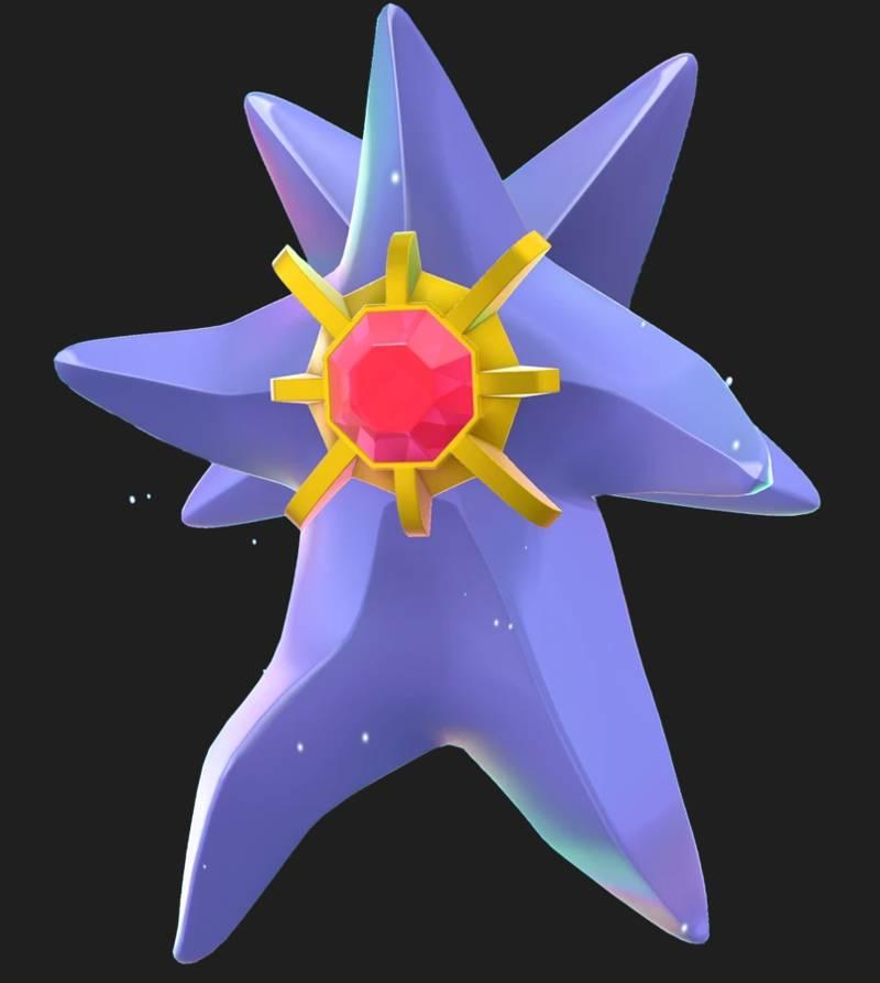 玩家集体整活！宝石海星Mega进化变大长腿火了！
