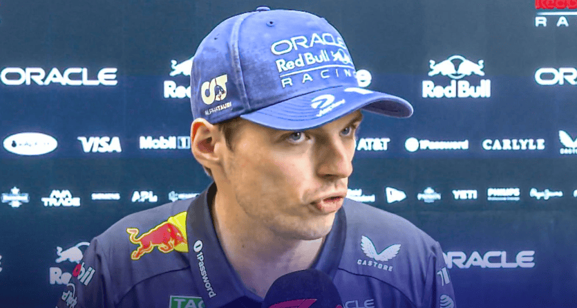 维斯塔潘称自己仍然能够参与总冠军竞争“很了不起”