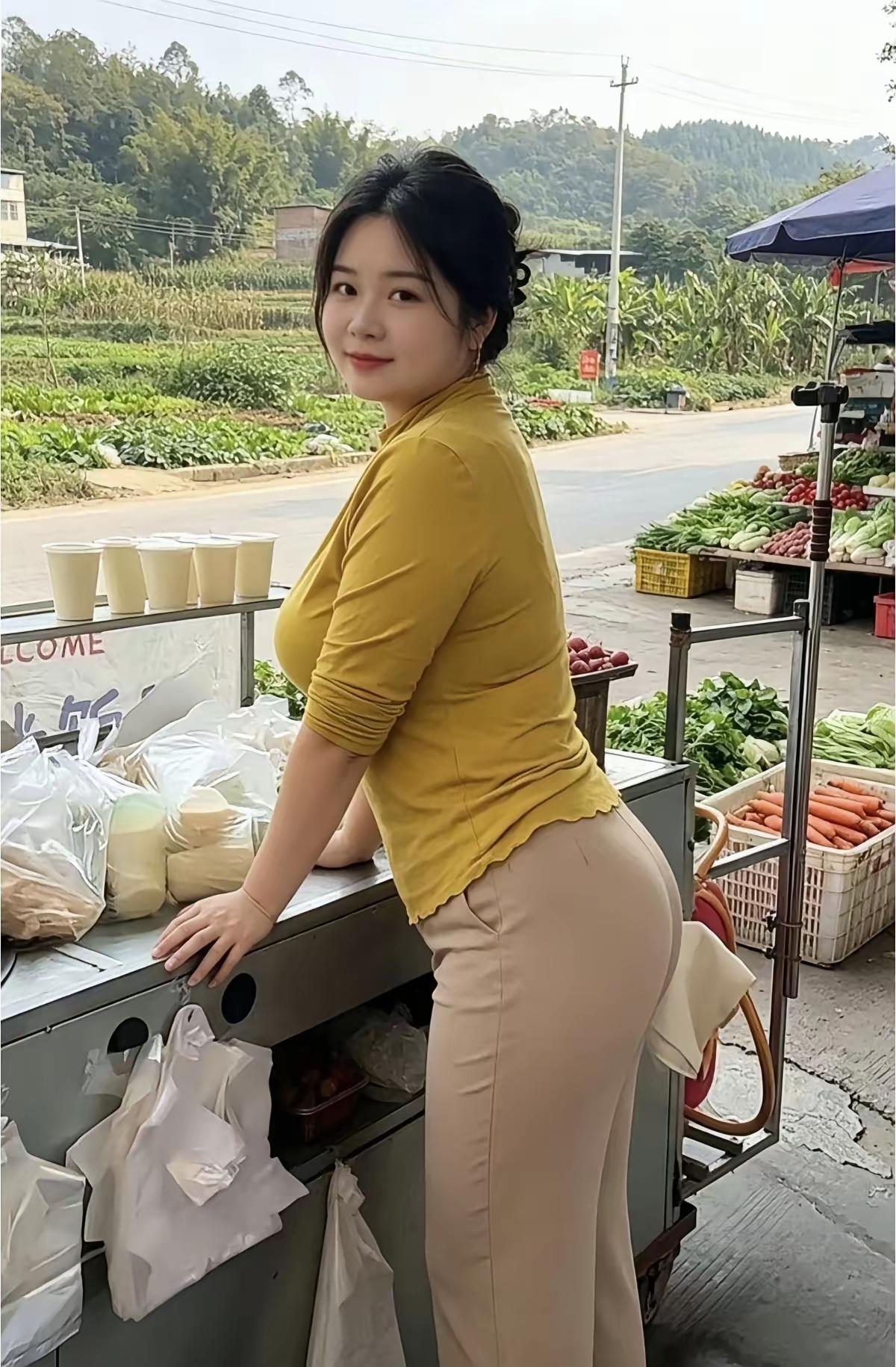 每次回老家经过镇上的豆腐摊，都会去买几块豆腐回家，这个摊点做的豆腐真的好吃，甘甜